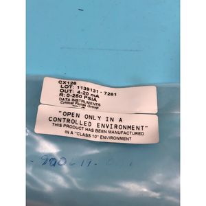Honeywell CX126 XDCR MMVCR 5RA HOR W W Display - Équipements et pièces semi-conducteurs d'occasion fiables à l'échelle mondiale - Product Image 1