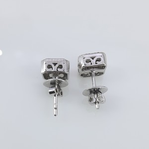 Pendientes de Plata de Ley 925 con Diamante Marrón Redondo de 0.41 Ct, para Mujer, Uso Diario, Joyería de Boda al por Mayor - Product Image 6