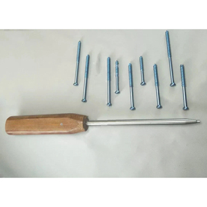 Vis de blocage de sécurité Surginexa de haute qualité certifiées CE Classe I, 5,0 mm, autotaraudeuses, instrument chirurgical orthopédique, 200 pièces - Product Image 1