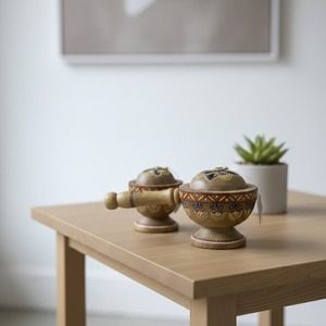 Elegant Arabic <b>Oud</b> Burner for Daily <b>Bakhoor</b> Rituals - Product Image 2