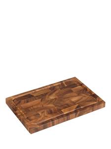 Rustic Made Wooden Rectangle Chopping Block 1.5 Cm Thickness Anti Slip Natural Finish Single Piece Package Kitchen Cutting <b>Board</b> - Product Image 2