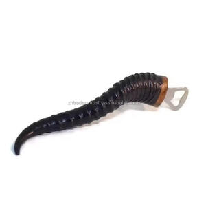 Natural Polished Buffalo Horn Handle Animal Style <b>Bottle</b> <b>Opener</b> for <b>Beer</b> and Soda Rustic Kitchen Tool Handmade in India - Product Image 4