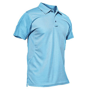 Polo de Golf de Manga Larga Antiarrugas de Alta Calidad, Estilo Veraniego, para Hombre y Mujer, Estampado, Liso, Tejido de Punto - Product Image 3