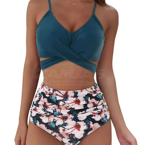 ชุดบิกินี่จากโรงงาน OEM เป็นมิตรกับสิ่งแวดล้อม ชุดว่ายน้ำชายหาด ชุดบิกินี่ ปรับแต่งสีได้ มีจำหน่าย - Product Image 4