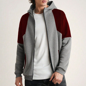 New Style Fresh Arrival Customized Size Men Hoodie Hot Sale Basics Cotton Blended Regular Fit Men Hoodie - Product Image 1