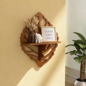 Art Deco Solid Wood <b>Floating</b> <b>Wall</b> <b>Shelf</b> Eco-Friendly Wedding Storage Trays Decorative <b>Wall</b> Mounted Display - Product Image 1