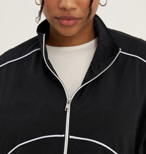 Custom <b>Jacket</b> Trouser Color Blocking Full Zip Quick Dry Loose Fit Adult Autumn Wear 100% Nylon Windbreaker Tracksuit - Product Image 5