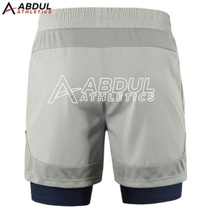 Shorts de sport haute performance pour hommes, conçus pour l'entraînement physique, la course à pied et les séances d'entraînement intenses, avec un confort maximal. - Product Image 2