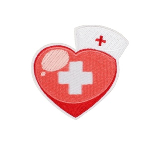 Parche médico caliente pegatinas de enfermera de Hospital parches de hierro para ropa costura bordado apliques insignia decoración rayas - Product Image 6