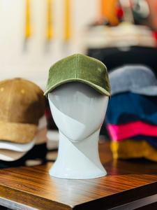 Gorra de Béisbol Verde de Pana, 6 Paneles, Unisex, Bordado 3D, Color Perla Lavado, Talla Adulto 58-60CM, Primavera Verano - Product Image 2