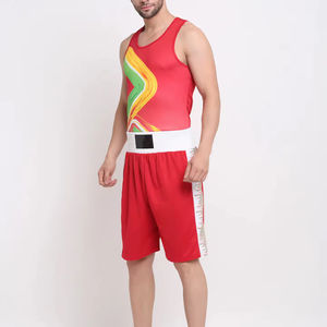 Nouvelle tenue de boxe personnalisée, design sur mesure, uniforme de boxe de qualité supérieure, 100% polyester, taille personnalisée, uniforme de sport de boxe, étiquette privée - Product Image 4