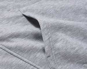 Pull à capuche tendance pour homme, 100 % coton, polaire technique, anti-plis, coupe oversize, avec masque intégré, idéal pour l'extérieur en hiver - Product Image 4