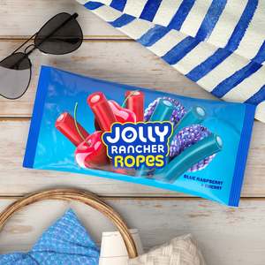 Jolly Rancher Blue Raspberry Cherry Rope Candy Chewy <b>Sweet</b> Sour Gummy Style Bulk Wholesale SnackPack <b>Party</b> Treat Limited Edition - Product Image 6