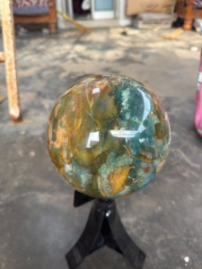 Sphère de jaspe licorne naturel, pièce unique, 6436g, cristal poli, décoration d'intérieur, vente en gros - Product Image 3