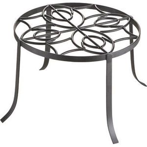 Modern Metal <b>Plant</b> <b>Stand</b> Tall Planter Riser Iron Flower Pot Holder Indoor Outdoor - Product Image 6