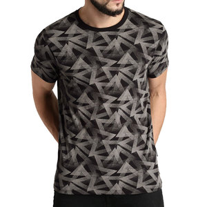 Camiseta informal de corte holgado con estampado 100% algodón sublimado para hombre, nuevo diseño, mejor precio, servicio OEM, camisetas sublimadas para hombre - Product Image 1