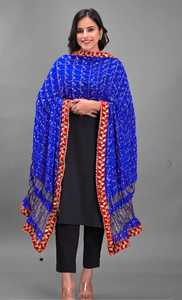 <b>Art</b> Silk Bandhej Dupatta - Product Image 2
