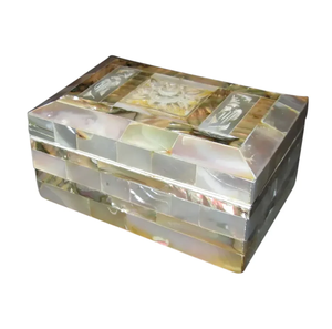 Vintage Customized Mother Of Pearl Jewelry <b>Box</b> Premium Quality <b>Shelf</b> <b>Box</b> Jewelry Organizer for Gifting Vanity & Jewelry Display - Product Image 3