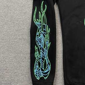Pantalons de jogging pour hommes avec impression DTF de qualité supérieure, logo personnalisé, en molleton de coton, respirants, tissu de haute qualité, fabrication OEM et ODM - Product Image 4