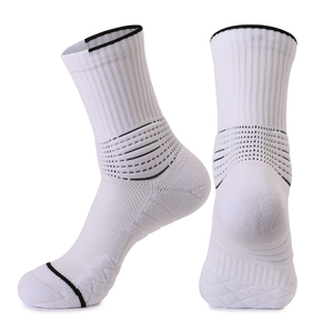 Wholesale <b>Custom</b> Compression Sports <b>Socks</b> | Unisex Fit with Logo Print, Non-Slip <b>Grip</b> & Embroidery for Soccer - Product Image 3