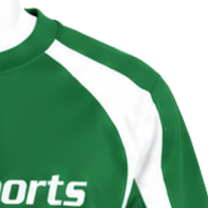 Sudadera Deportiva Verde Oscuro con Paneles, Cuello Redondo, Manga Larga, Diseño en Contraste, para Hombre, Informal, para Entrenamiento, Fitness y Deportes - Product Image 5