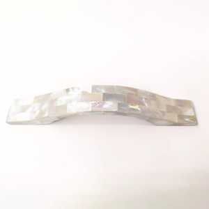Handmade Eco-Friendly Modern Mother Of Pearl Inlay Cabinet <b>Handles</b> for Drawers Cupboards Furniture Hardware Multi-Color Shell - Product Image 2