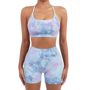 Shorts y Top de Yoga para Mujer de Buena Calidad, Tela Suave y Transpirable, Ajuste Cómodo, Ideal para Ejercicio al Aire Libre - Product Image 1