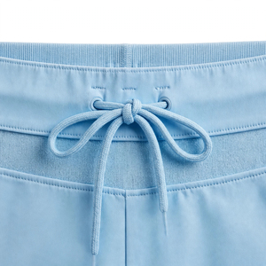 Shorts Bermuda de Sport Décontractés pour Hommes, Couleur Unie Personnalisable, Tricotés, Taille Haute Élastique, Séchage Rapide - Product Image 6