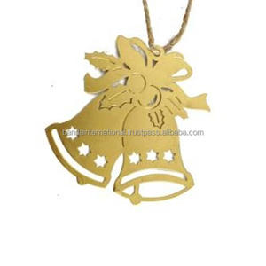 <b>Iron</b> Hanging Decorative Item With Gold Finished For Home Decoration And Other Christmas Decoration - Product Image 6