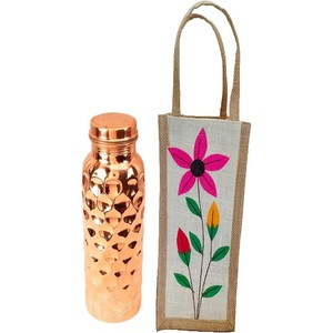 ขวดน้ำทองแดงไร้รอยต่อ ป้องกันการรั่วซึม สำหรับเดินทาง ความจุ 950 มล. - Product Image 4