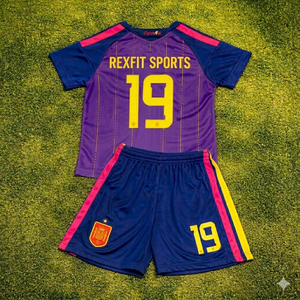Custom Printed Men’s Gym Training Sportswear OEM Supplier Soccer Jersey Set REXFIT SPORTS <b>Athletic</b> T Shirt Shorts Breathable - Product Image 3