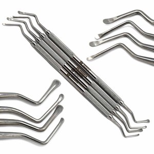 MEDSPO - Juego de Instrumentos Quirúrgicos Dentales de Acero Inoxidable de Alta Calidad, Herramientas Quirúrgicas Periodontales Manuales, Certificación CE - Product Image 2