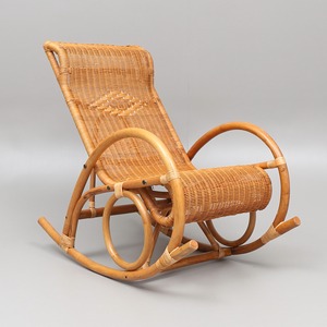 Top choice rattan recliner <b>chairs</b> for the elderly natural patio rocking <b>chair</b> outdoor furniture - Product Image 6