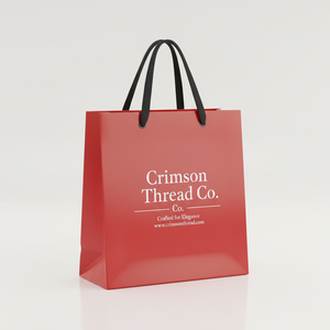 ถุงกระดาษเคลือบเงาแบบกำหนดเอง ทำด้วยมือ หรูหรา เป็นมิตรกับสิ่งแวดล้อม รีไซเคิลได้ สำหรับบรรจุภัณฑ์ของขวัญพรีเมียมในซูเปอร์มาร์เก็ต - Product Image 6