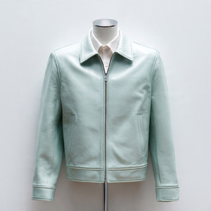 Veste en cuir de haute qualité, très élégante et stylée - Product Image 1