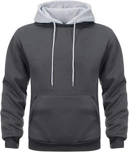 Men's Premium <b>Plain</b> Full-Sleeve <b>Hoodie</b> | Casual New Style Fashion Sweatshirt - Product Image 2