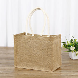 Sac en toile de jute écologique promotionnel avec impression de logo personnalisé - Product Image 6