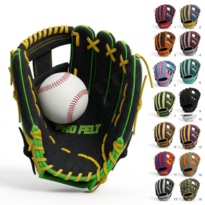 Guante de Béisbol Personalizado con Nombre de Marca para Clubes y Equipos, para Jugadores Adultos, Suave y Duradero, para Infield y Outfield, Guantes de Entrenamiento - Product Image 1