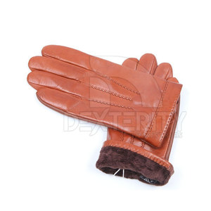 Guantes de Conducción de Cuero de Primera Calidad, Completos, Impermeables, Ligeros, con Puño Elástico, para Uso en Exteriores, para Hombre - Product Image 6