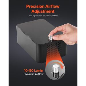 Kit de Bomba de Aire Ajustable de 50 L/min para Cortadora y Grabadora Láser, Reducción de Humo y Polvo, Nuevo, para Uso Industrial - Product Image 6
