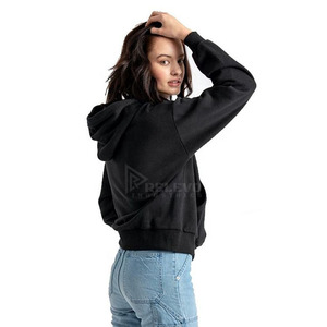 <b>Plain</b> Hoodie for Men Women Soft Cotton <b>Sweatshirt</b> Comfortable Hooded Pullover Bulk Supply - Product Image 5