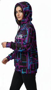 เสื้อฮู้ดดี้โอเวอร์ไซส์ปักลายแฟชั่นฤดูหนาวสุดเทรนดี้ พิมพ์ลายแบบซับลิเมชั่นคุณภาพสูง สำหรับลุคสบายๆ สไตล์คนเมือง - Product Image 4