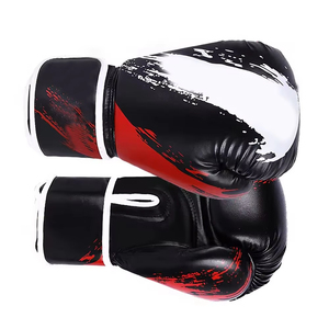 Gants de boxe en cuir de couleur personnalisée, en cuir de vachette, pour l'entraînement et le sparring, logo OEM pour la boxe, le kickboxing, le Muay Thai, le MMA, la gym et l'entraînement. - Product Image 2