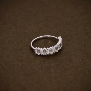 Wholesale Moissanite <b>Eternity</b> <b>Rings</b> Bulk Supplier Factory Direct 925 <b>Silver</b> Gold D VVS Lab Grown OEM Claw Setting Wedding - Product Image 6