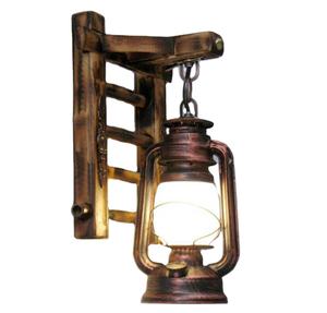 Lanther Applique murale LED vintage facile à installer en métal Style Art déco Éclairage de chevet pour la maison, le bureau ou la décoration de la chambre - Product Image 1