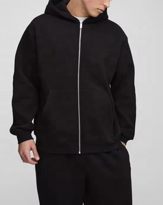 Chándal informal para hombre, chándal de último diseño para hombre con manga larga, traje para correr, cremallera completa con dos bolsillos, ajuste holgado - Product Image 2