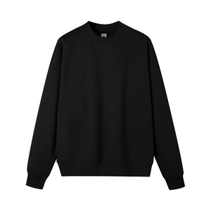 Sweat-shirts et pulls à capuche unisexes en polyester/coton épais, respirants, sportifs, à col rond, coupe ample, chauds pour l'hiver, décontractés - Product Image 2