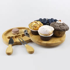Planche à fromage jetable écologique en bambou, planche à découper en bois, surface de coupe antidérapante, passe au lave-vaisselle, cadeau pour la cuisine - Product Image 4