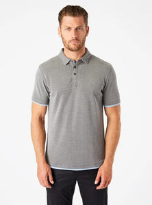 Chemises pour hommes à séchage rapide, extensibles dans quatre directions, respirantes, antibactériennes, coupe ample, logo personnalisable OEM, 100% polyester, avec poche - Product Image 5