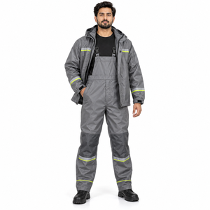 Traje Impermeable Profesional para Hombre, 2 Piezas, Chaqueta con Capucha y Pantalones, Ropa de Trabajo para Motocicleta, Color Personalizado, Proveedor OEM ODM - Product Image 1